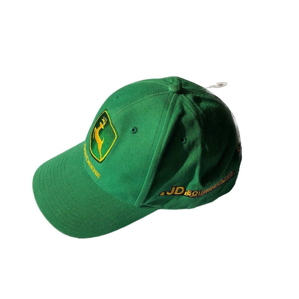 Cyrk John Deere Cap Green Embroidered Logo Adjustable HeadBand - Picture 2 of 10